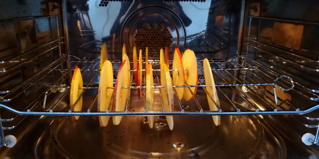 appelchips uit eigen oven